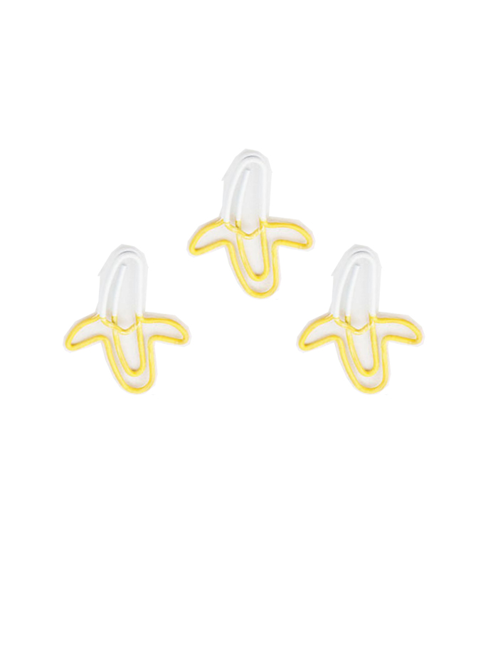 Fruit Paper Clips | Banana Paper Clips | Creative Gifts (1 dozen/lot)