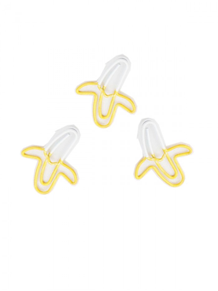 Fruit Paper Clips | Banana Paper Clips | Creative Gifts (1 dozen/lot)