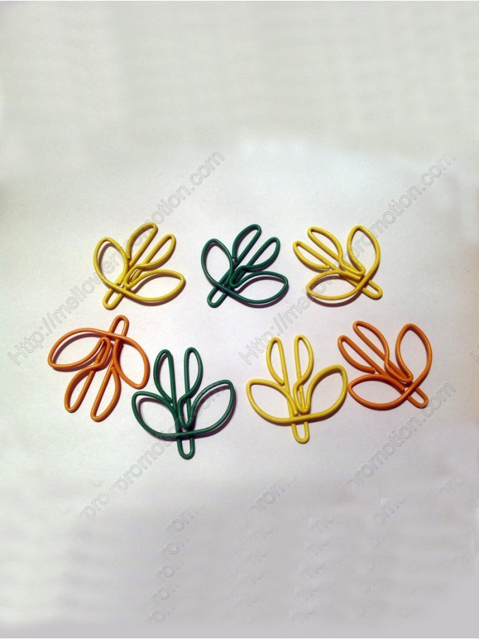 Plant Paper Clips | Flower Bud Paper Clips (1 dozen/lot)