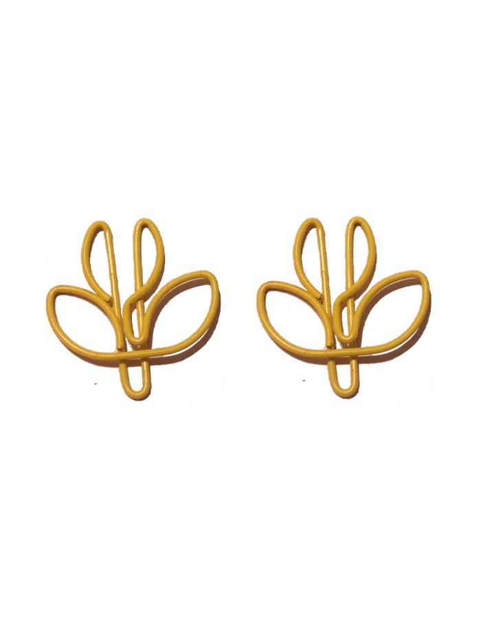 Plant Paper Clips | Flower Bud Paper Clips (1 dozen/lot)