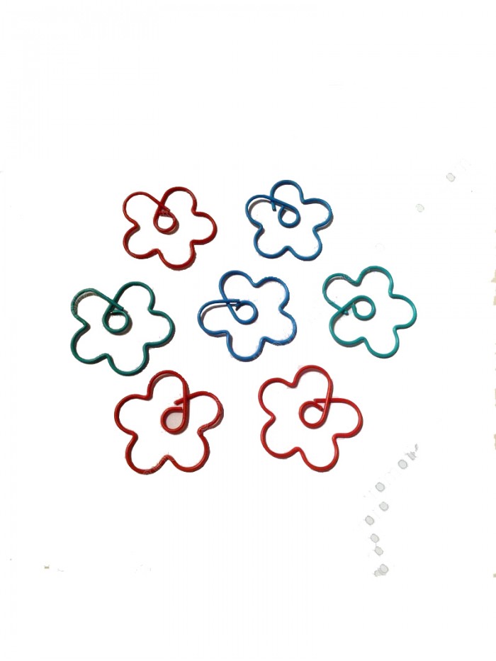 Plant Paper Clips | Flower Paper Clips | Creative Gifts (1 dozen/lot)