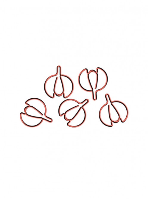 Fruit Paper Clips | Nutmeg Paper Clips (1 dozen/lo...