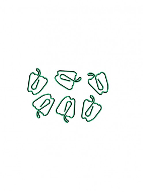 Plant Paper Clips | Pepper Paper Clips (1 dozen/lo...