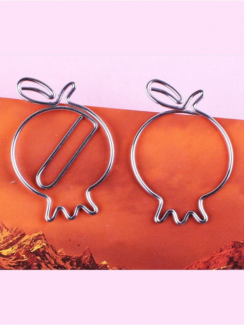 Fruit Decorative Paper Clips | Pomegranate Shaped ...