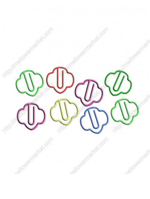 Plant Paper Clips | Trefoil Paper Clips | Cute Sta...