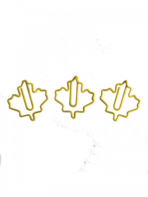 Plant Paper Clips | Maple Leaf Paper Clips (1 doze...