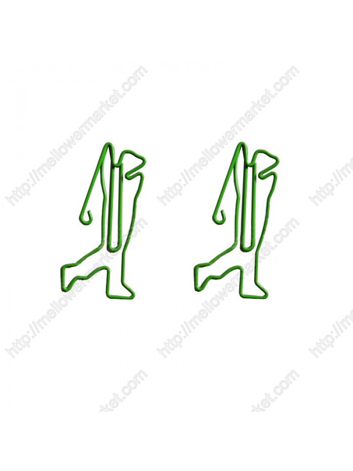 Sports Paper Clips | Golfer Paper Clips | Cute Bookmarks (1 dozen/lot) 