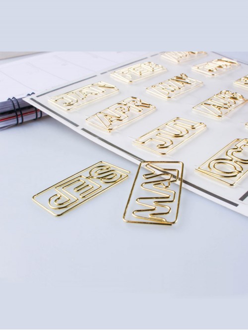 Month Paper Clips | Nov Paper Clips | Promotional ...