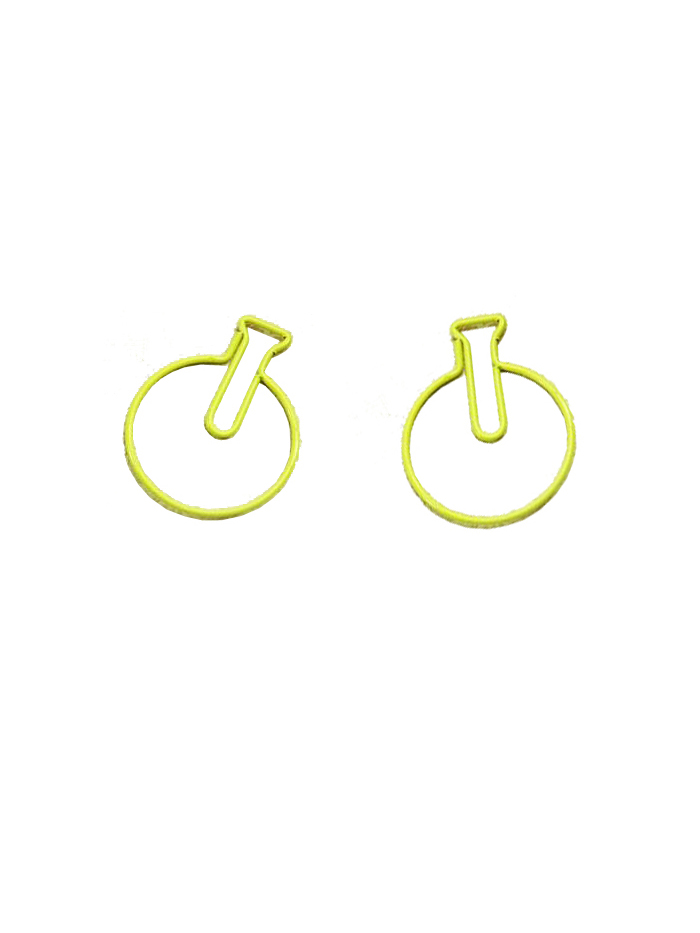 Tool Decorative Paper Clips | Flask Shaped Paper Clips | Creative Stationery (1 dozen) 