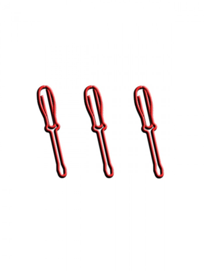 Tool Paper Clips | Screwdriver Paper Clips | Promotional Gifts (1 dozen/lot) 