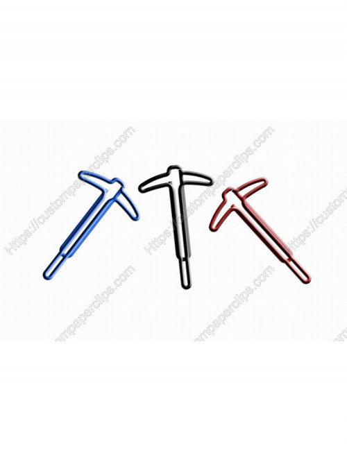 Tool Paper Clips | Pickaxe Paper Clips (1 dozen/lo...