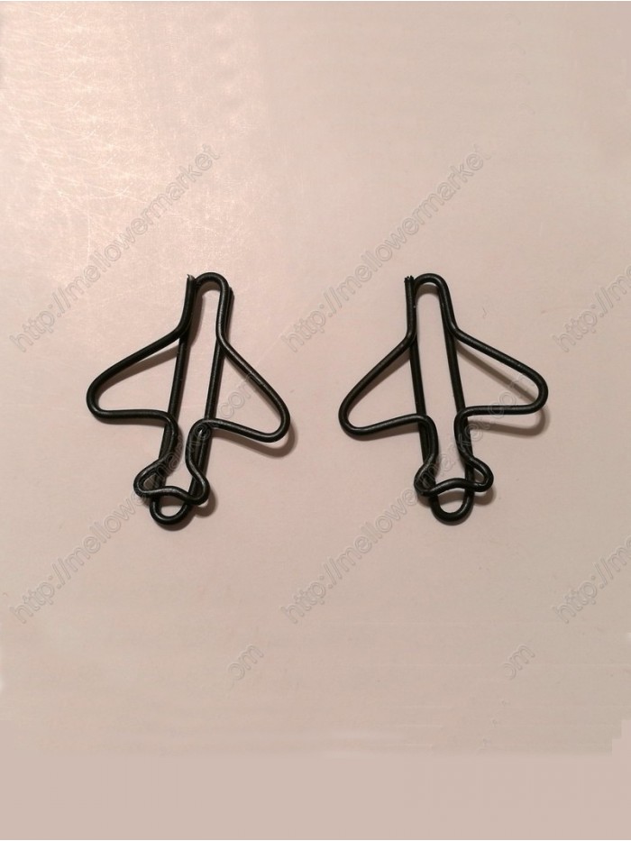 Vehicle Paper Clips | Airplane Shaped Paper Clips (1 dozen/lot,30*26 mm)