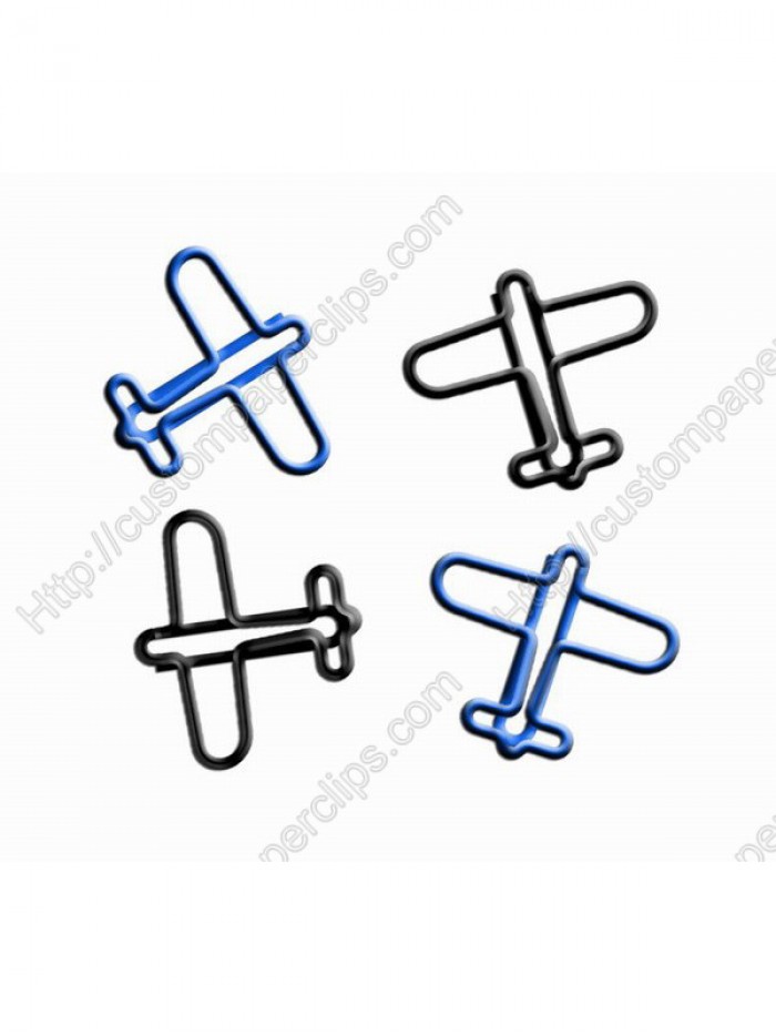 Vehicle Paper Clips | Plane Shaped Paper Clips (1 dozen/lot)