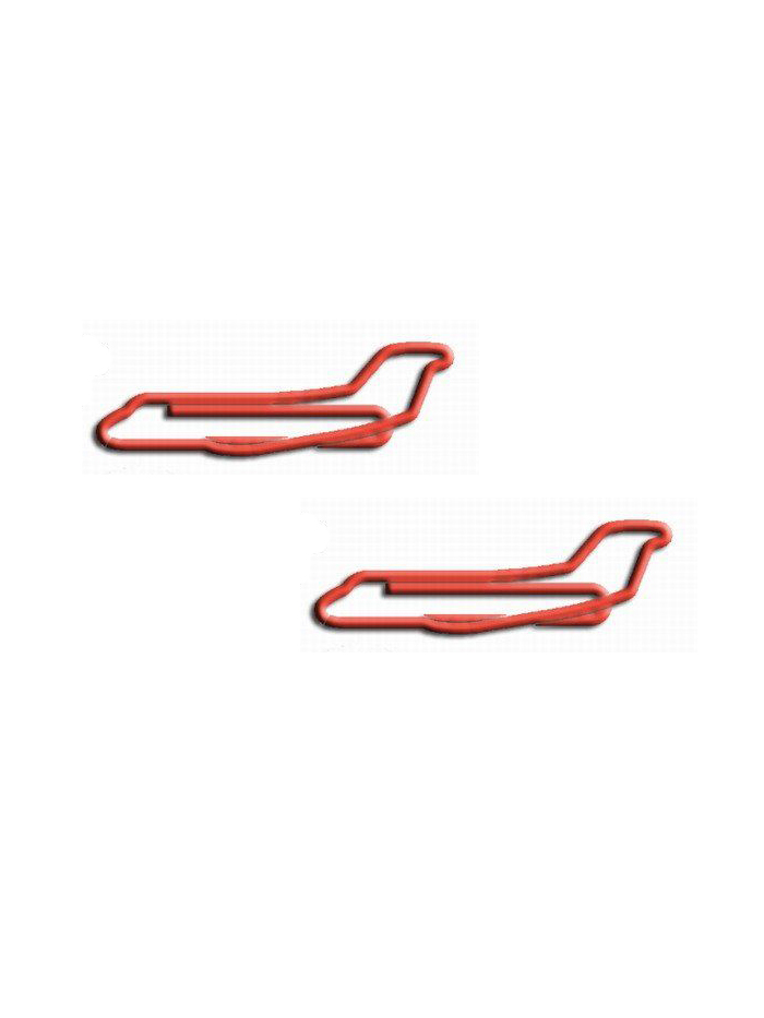 Vehicle Paper Clips | Passenger Plane Paper Clips (1 dozen/lot)