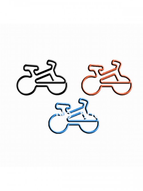 Vehicle Paper Clips | Baby Bike Shaped Paper Clips...