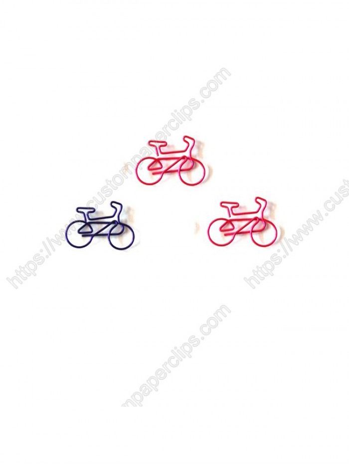 Vehicle Paper Clips | Bike Shaped Paper Clips (1 dozen/lot)