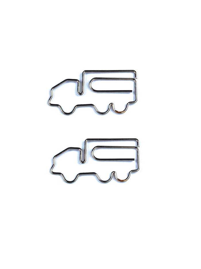 Vehicle Paper Clips | Lorry Paper Clips | Truck Paper Clips (1 dozen/lot)