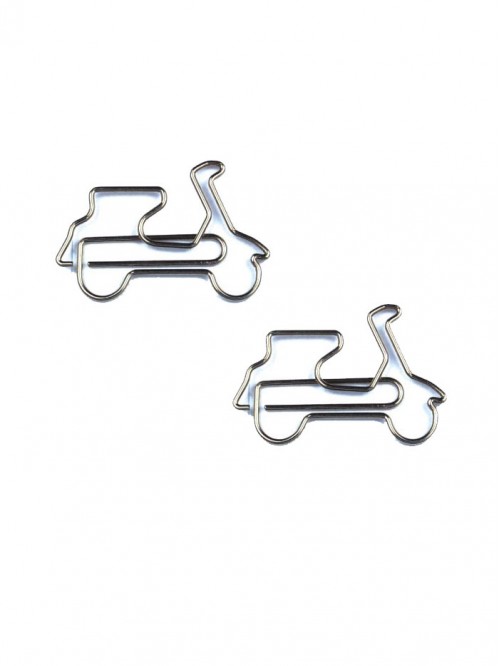 Vehicle Paper Clips | Scooter Paper Clips (1 dozen...