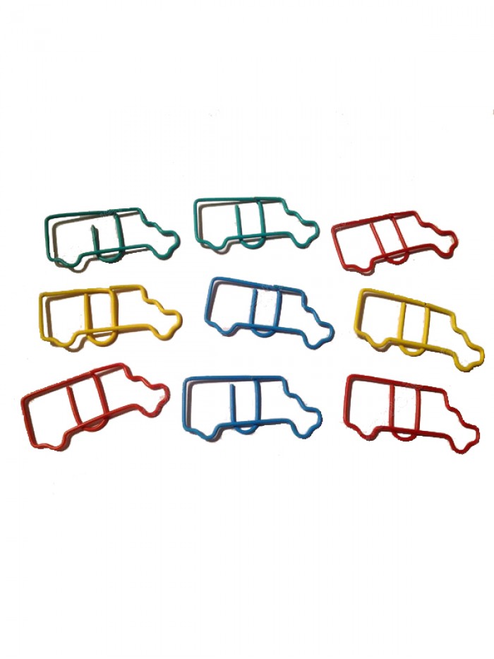 Vehicle Paper Clips | Truck Shaped Paper Clips (1 dozen/lot)