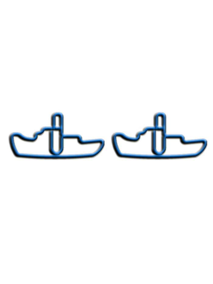 Vehicle Decorative Paper Clips | Steamship Shaped Paper Clips | Creative Bookmarks (1 dozen/lot)