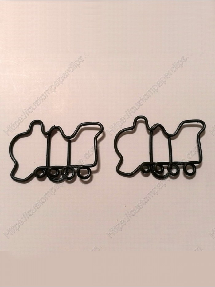 Train Paper Clips | Locomotive Paper Clips | Vehicle (1 dozen/lot,35*23.5 mm) 