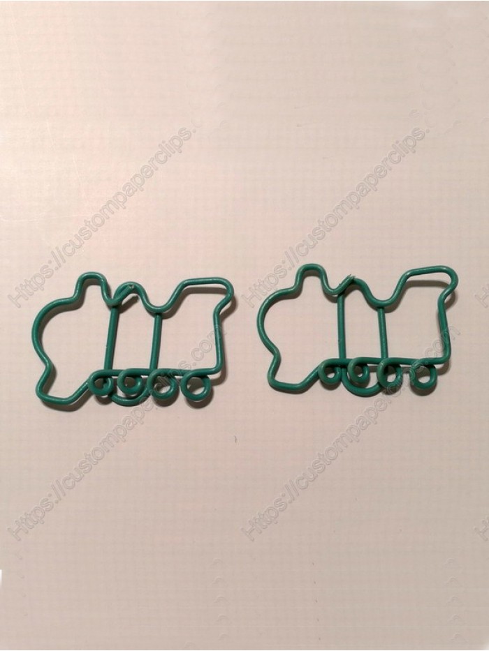 Train Paper Clips | Locomotive Paper Clips | Vehicle (1 dozen/lot,35*23.5 mm) 