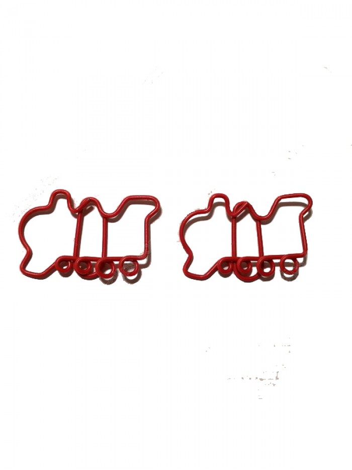 Train Paper Clips | Locomotive Paper Clips | Vehicle (1 dozen/lot,35*23.5 mm) 