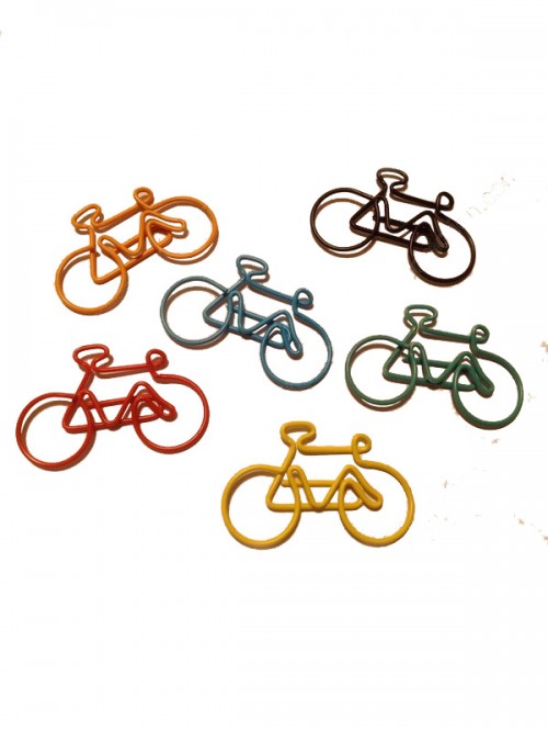 Vehicle Decorative Paper Clips | Bicycle Bike Shap...