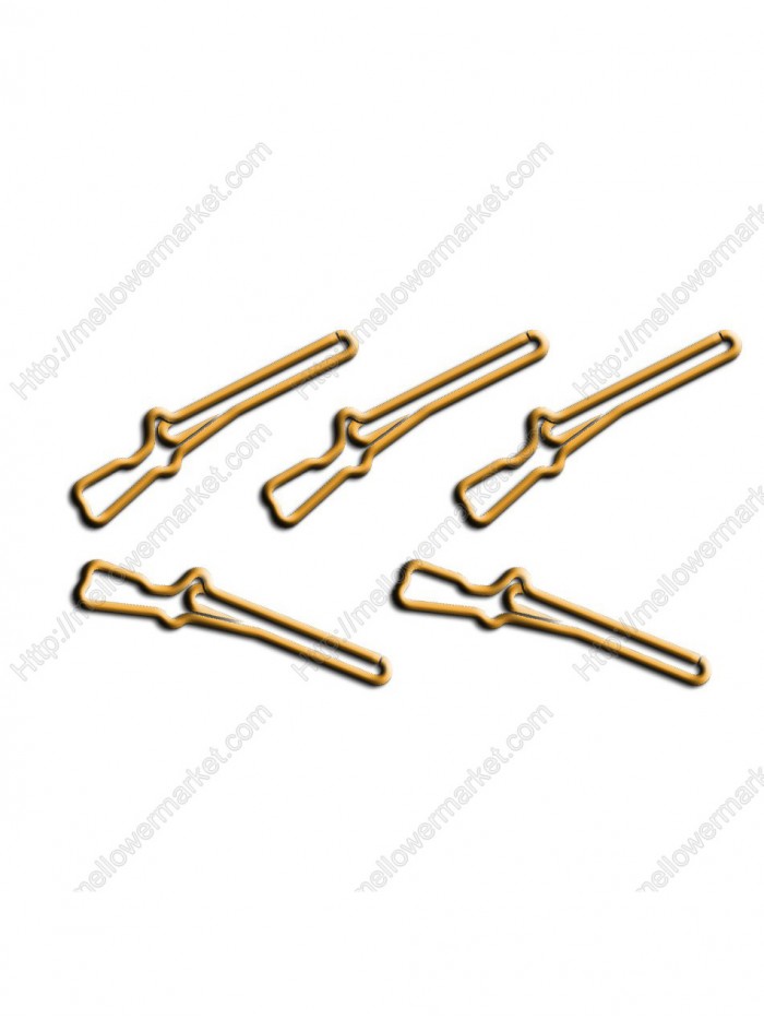 Weapon Paper Clips | Rifle Paper Clips | Promotional Gifts (1 dozen/lot)