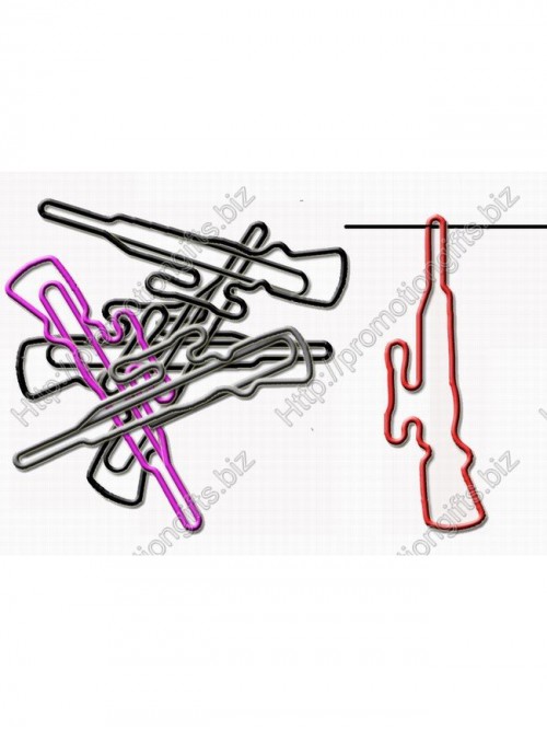 Weapon Paper Clips | Sniper Gun Paper Clips (1 doz...