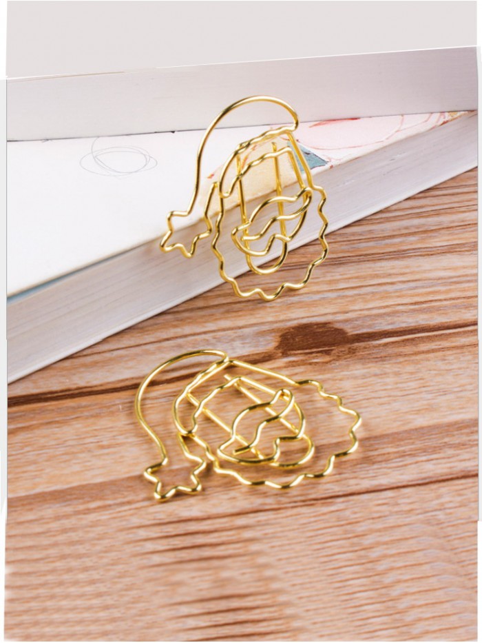 Santa Claus Paper Clips | Christmas Ornaments | Holiday Gifts (1 dozen/lot)