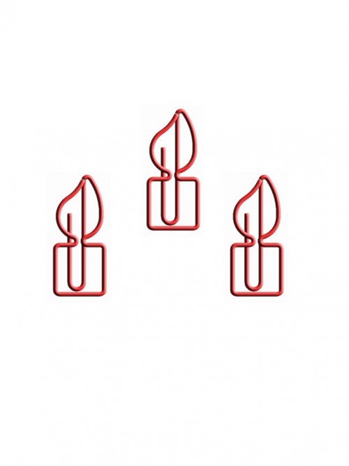 Houseware Decorative Paper Clips | Candle Shaped P...