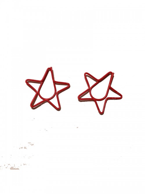 Star Paper Clips | Christmas Paper Clips (1 dozen/...