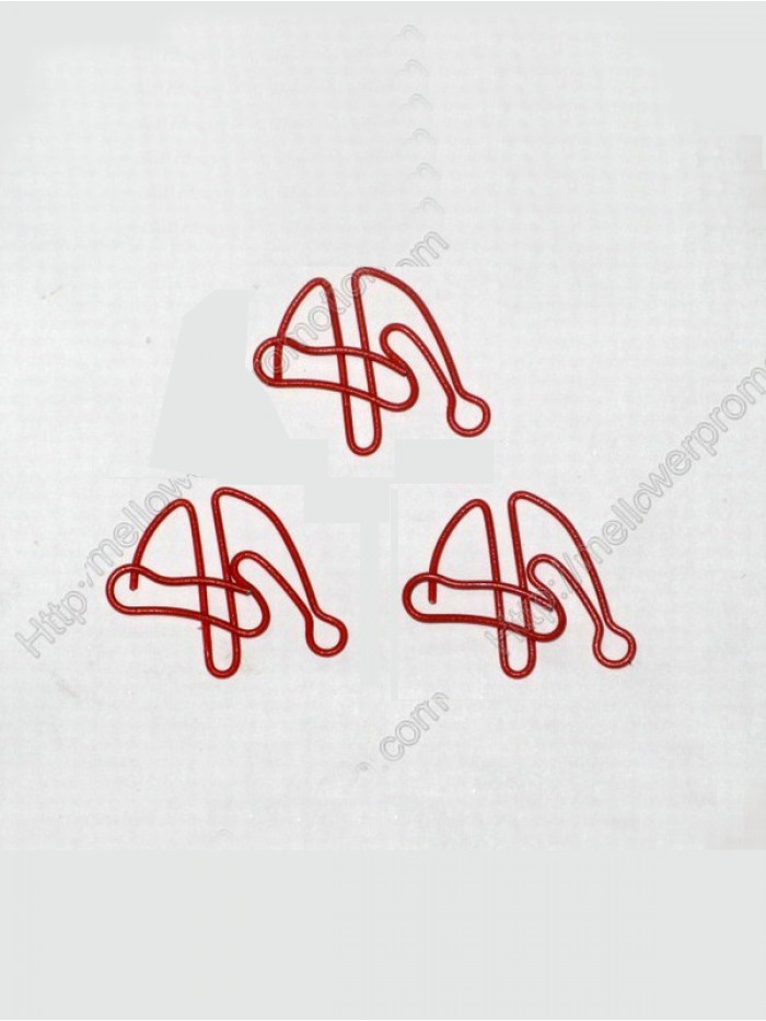 Christmas Hat Paper Clips | Christmas Ornaments | Clothes  (1 dozen/lot,36*28 mm)