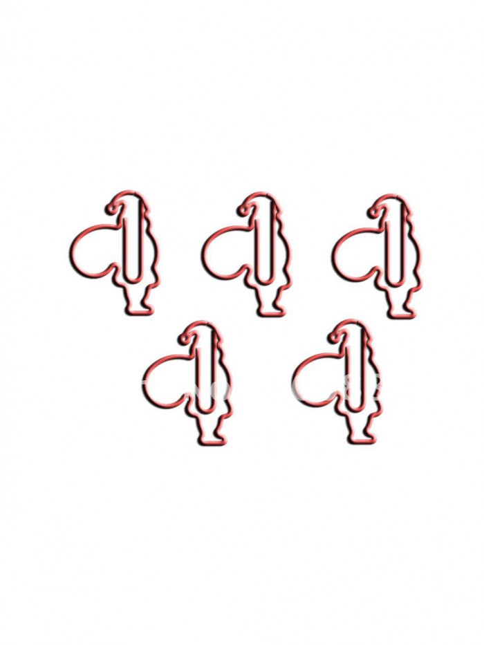 Santa Claus Paper Clips | Christmas Ornaments,Holiday Gifts (1 dozen/lot)