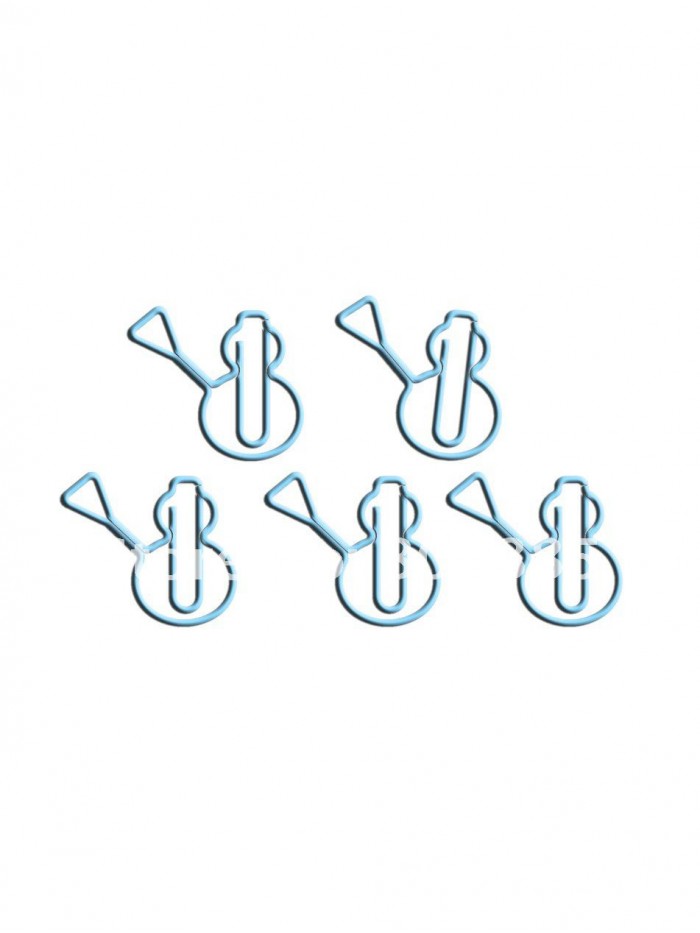 Christmas Decorative Paper Clips | Snowman Shaped Paper Clips (1 dozen/lot)